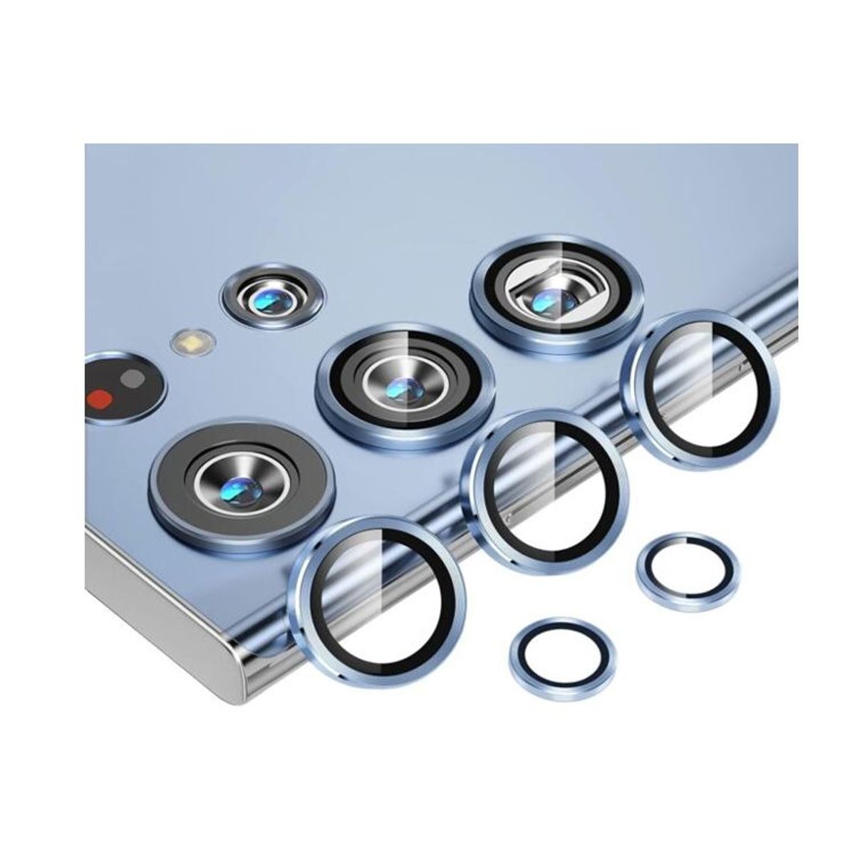 GENERICO - Protector de Lente para Samsung S24 Ultra Blue