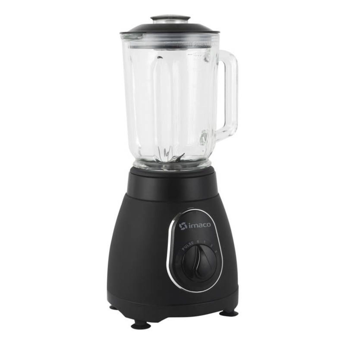 IMACO - Licuadora Metal Imaco 1.5 Litros con 500 Watts de potencia Negro