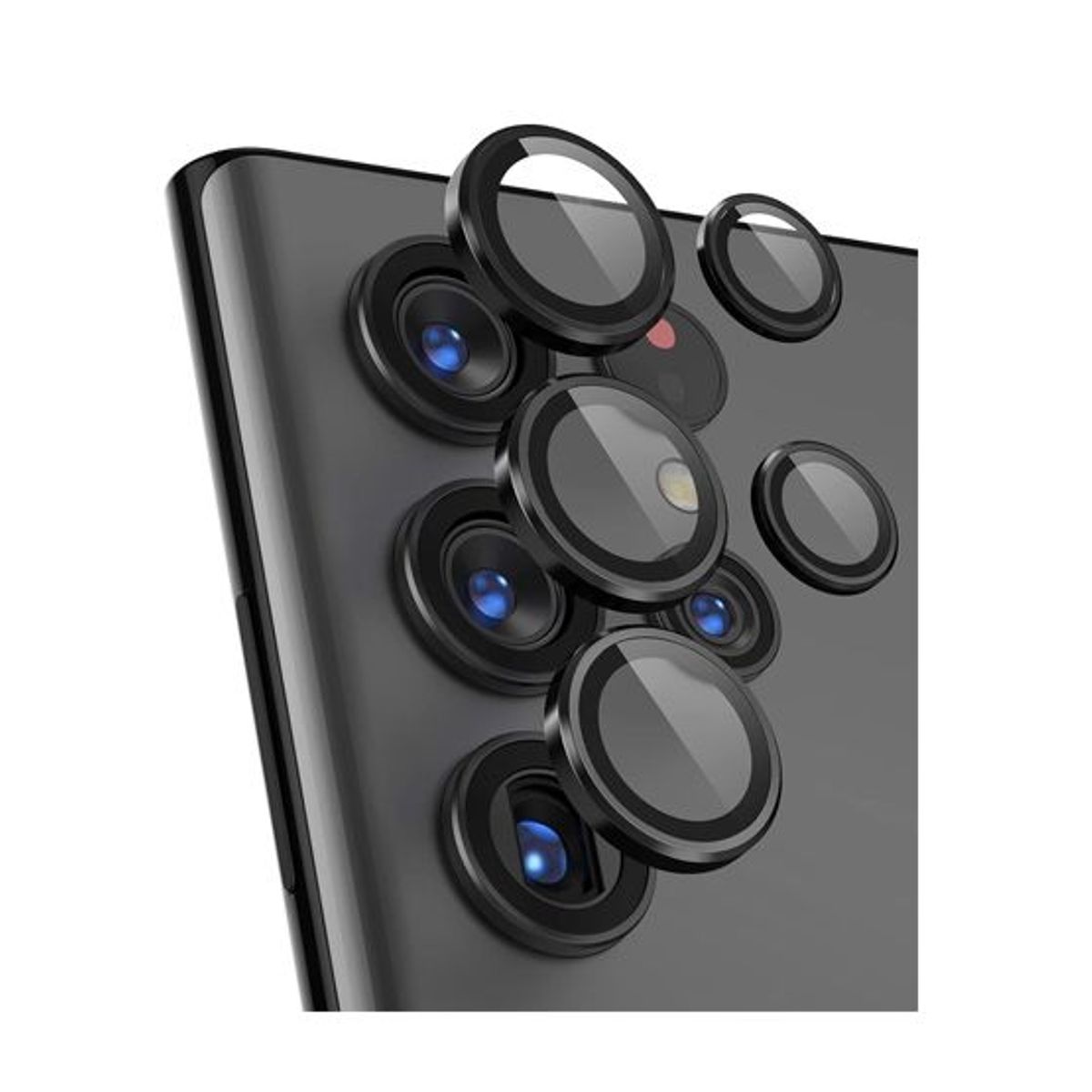 GENERICO - Protector de Lente para Samsung S24 Ultra Negro