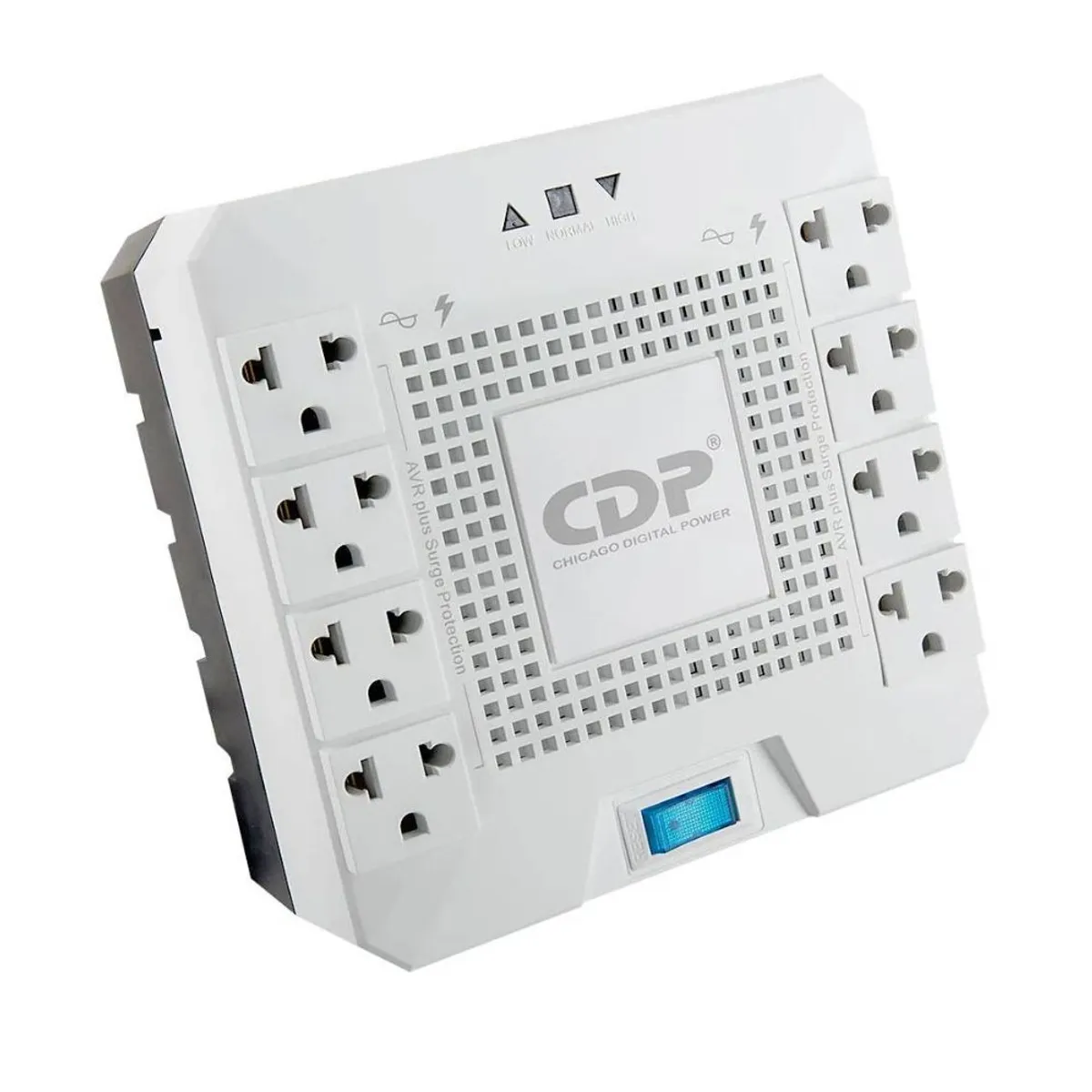 CDP - Estabilizador De Voltaje CDP 8 Salidas R-Avr1808I 1800 Va/1000W