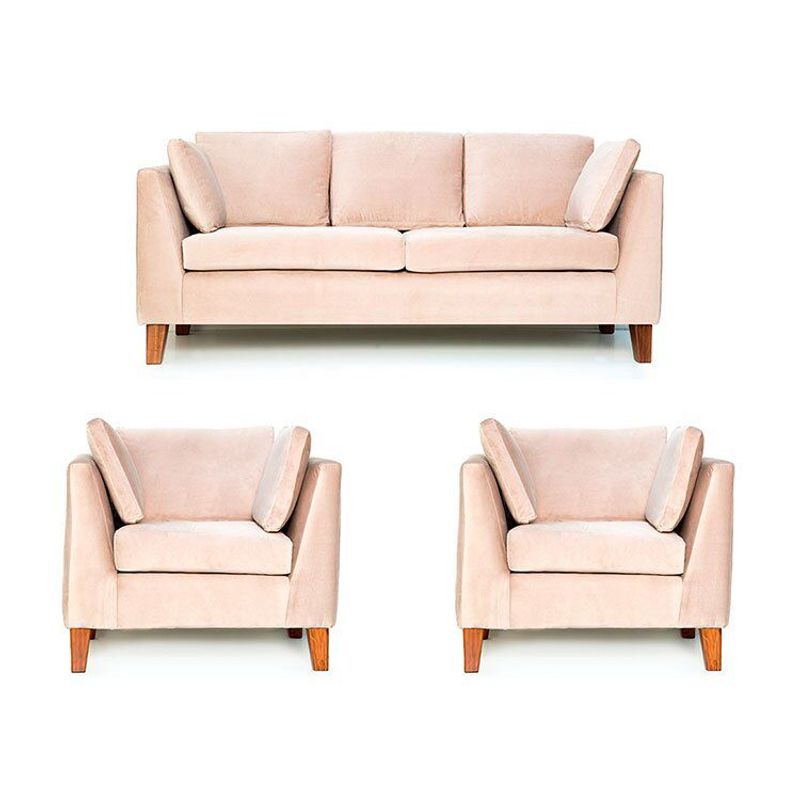 HOME PREMIUM - Juego de Sala 3 1 1 Meilyn Beige