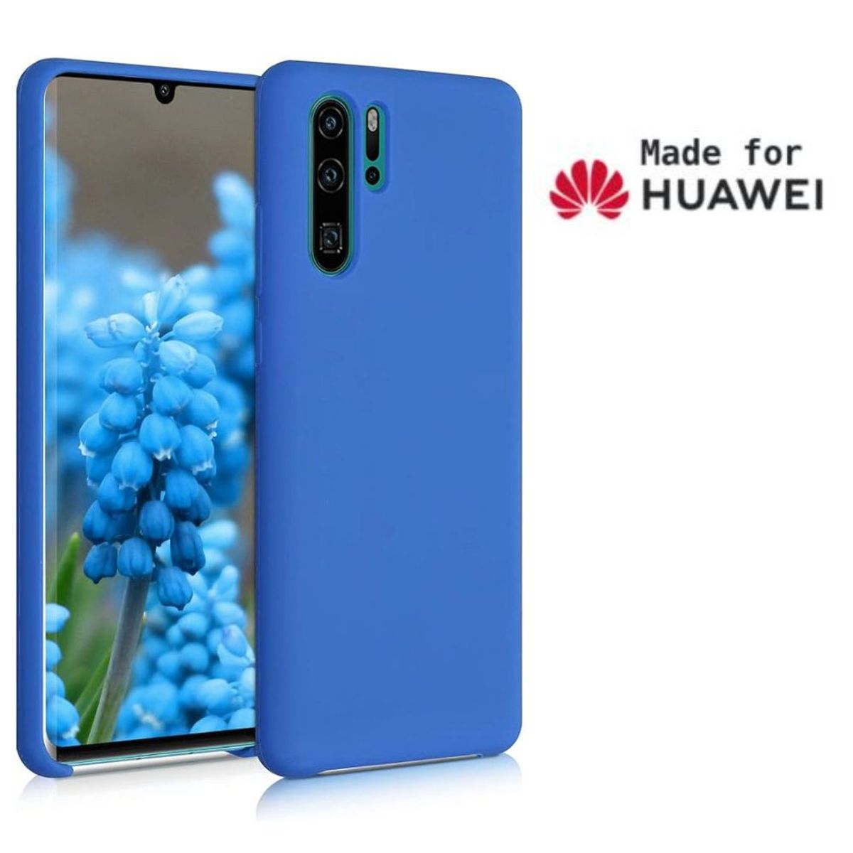 GENERICO - Silicone Case Huawei P30 Pro Con Marca