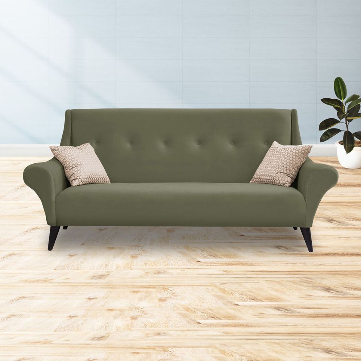 HOME PREMIUM - Sofa 2 Cuerpos Prince Olivo