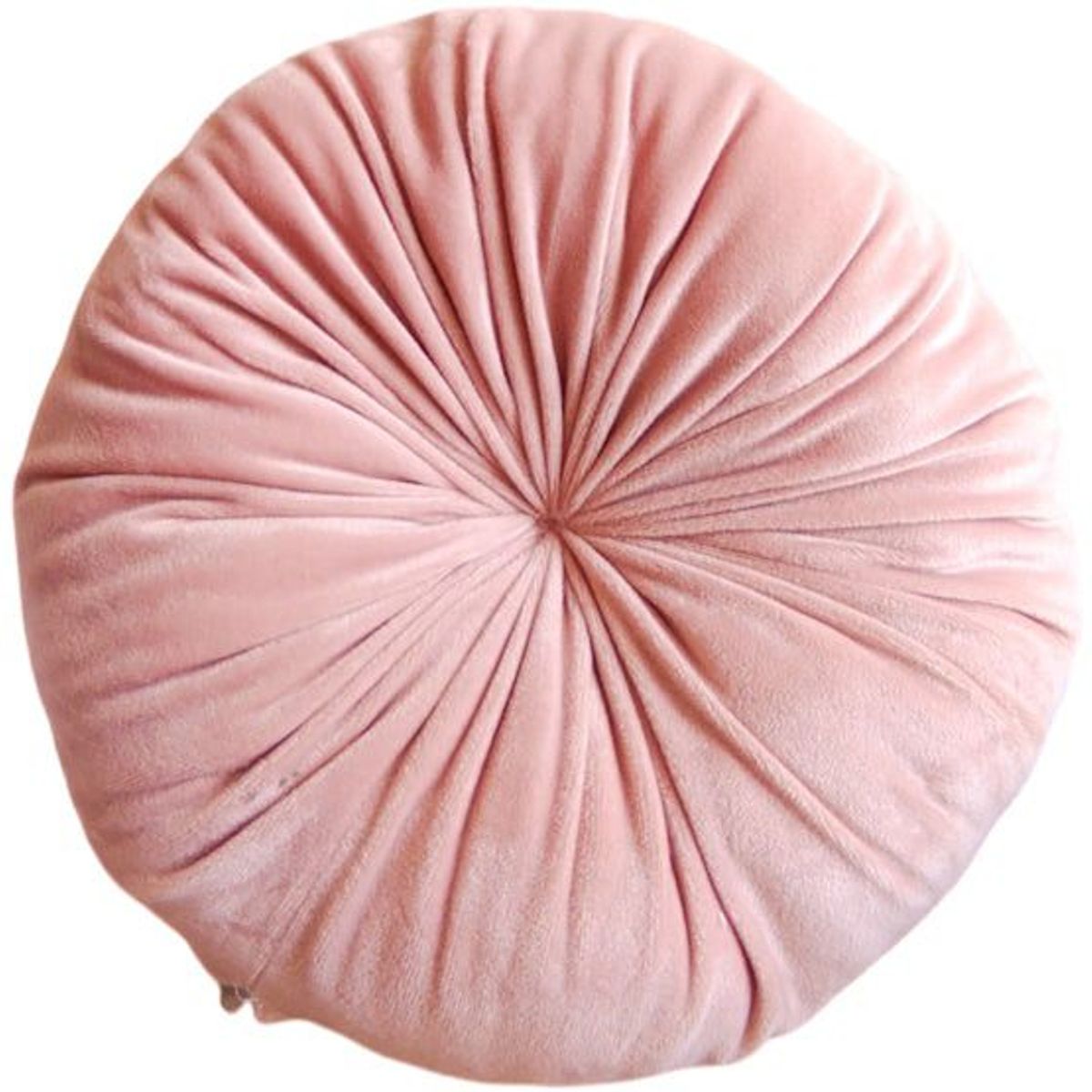 GENERICO - COJIN REDONDO CARACOL PALO ROSA BEBE