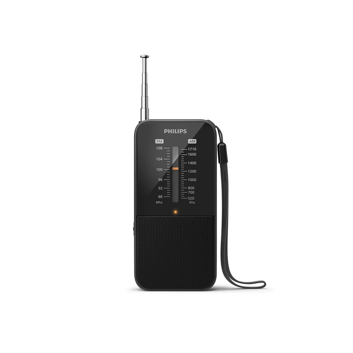 PHILIPS - Radio Portátil a Pilas  Retro PHILIPS AM/FM Classic