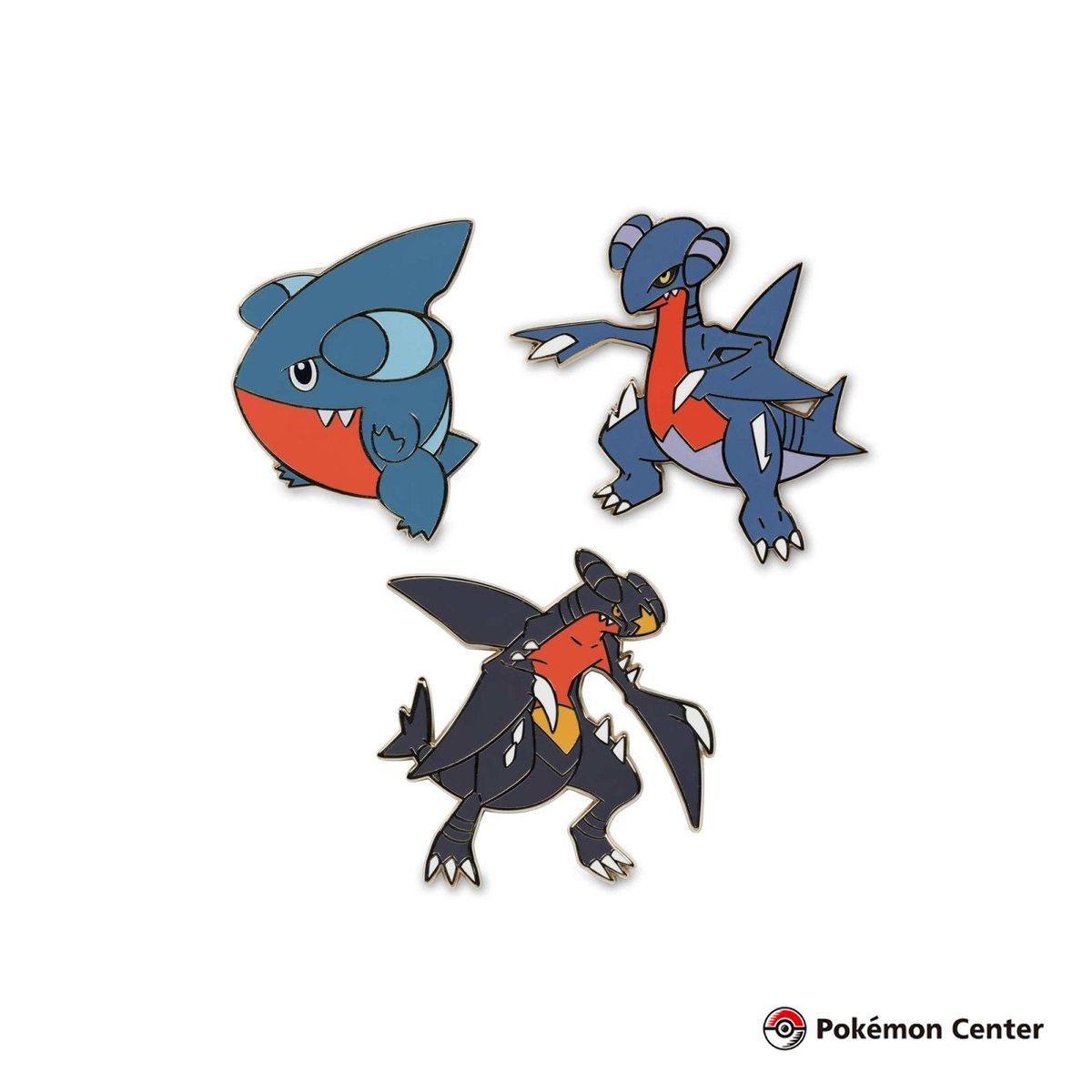 POKEMON - POKEMON CENTER GIBLE GABITE GARCHOMP PIN