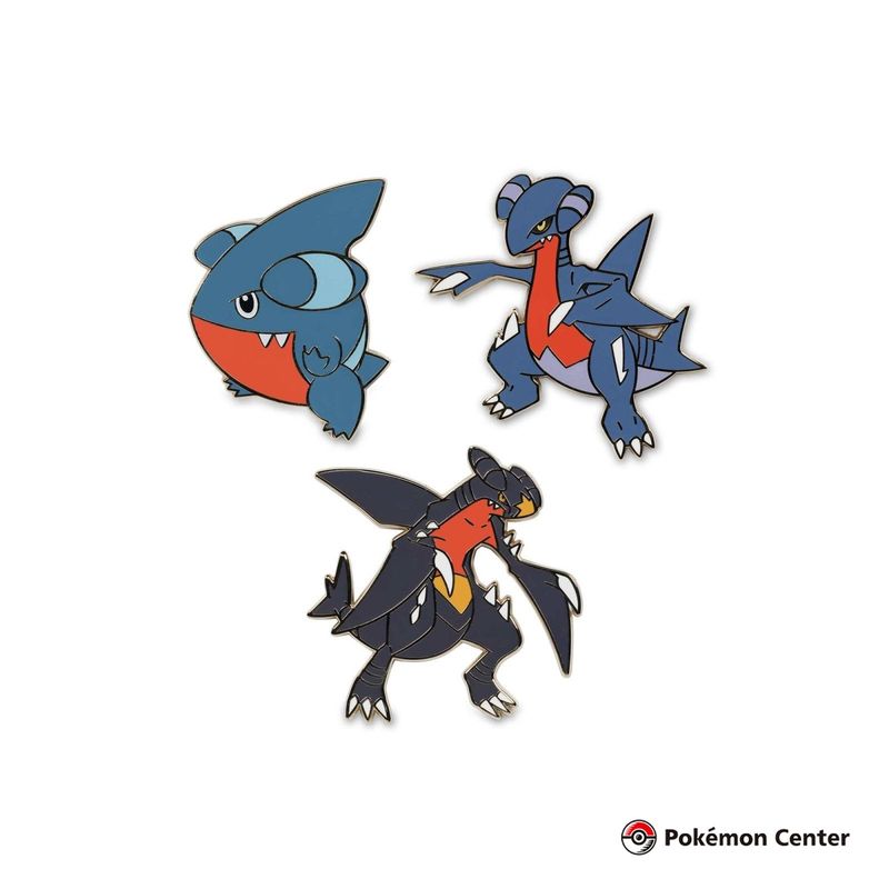 POKEMON - POKEMON CENTER GIBLE GABITE GARCHOMP PIN
