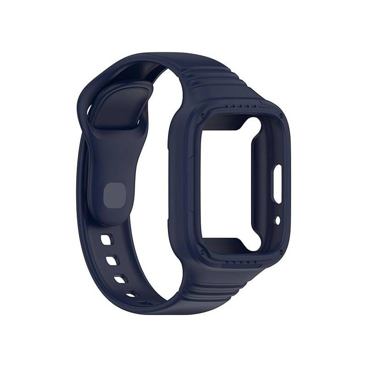 GENERICO - Correa y Case Armor Compatible Para Watch 3 Active - Azul Noche
