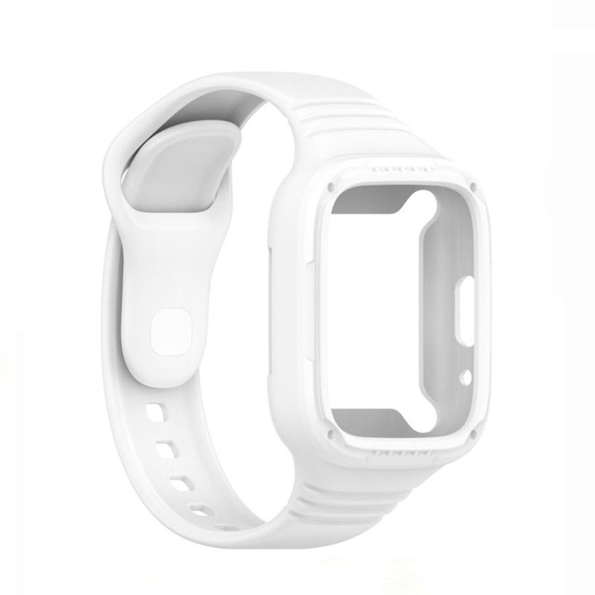 GENERICO - Correa y Case Armor Compatible Para Watch 3 Active - Blanco