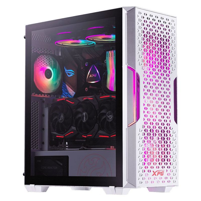 XPG - Case A-Data XPG STARKER AIR White Tempered Glass ARGB