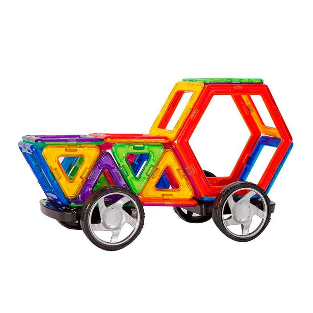 GENERICO - Bloques Magneticos 36 Pzas Multibloques De Construccion