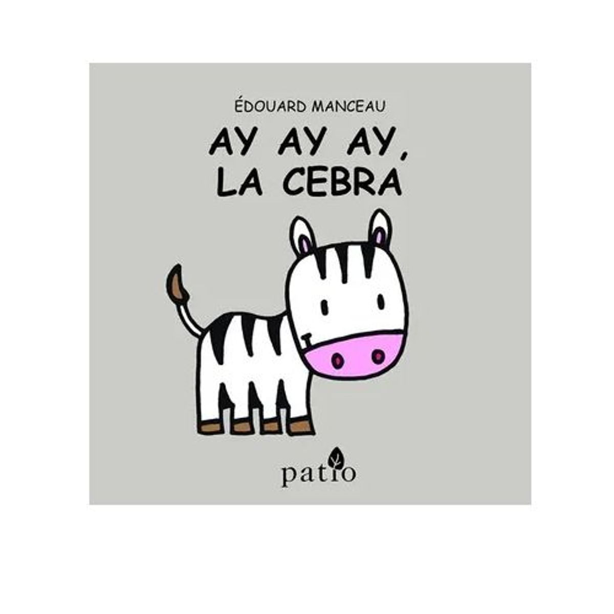 GENERICO - Ay Ay la Cebra  libro letra cursiva