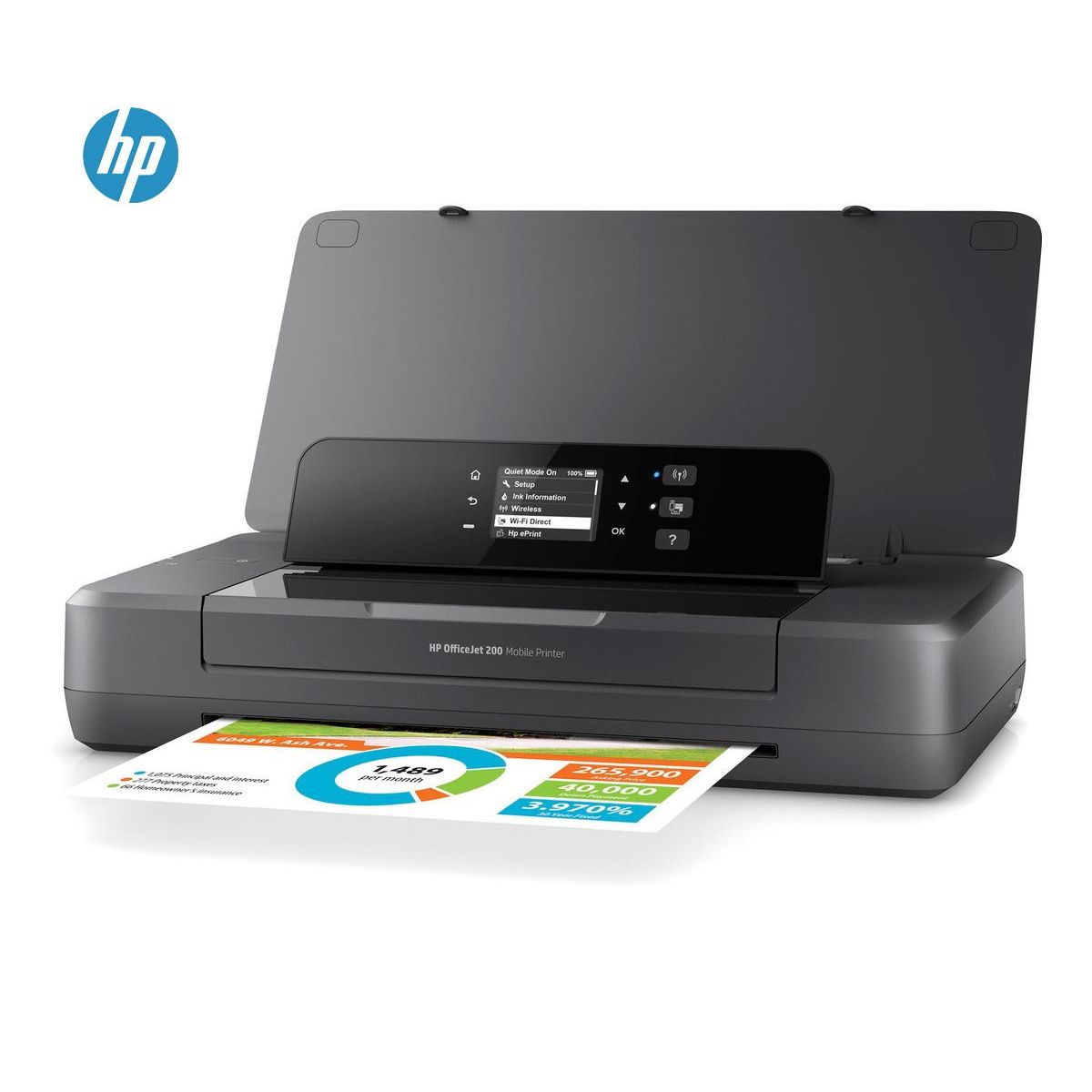 HP - Impresora Portátil HP OfficeJet 200 Wi-Fi