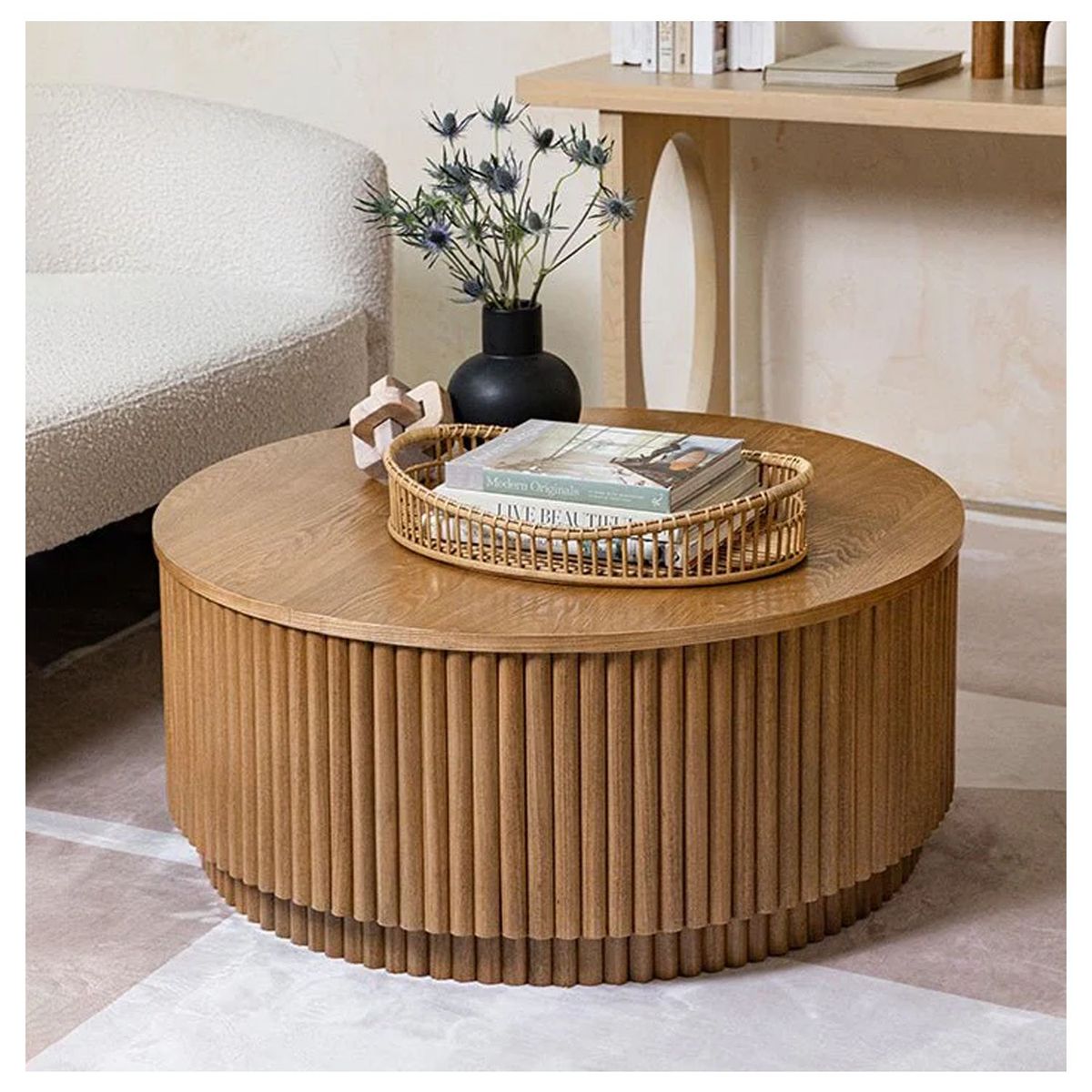 VENTITAS HOME - Mesa de Centro Chloé Ventitas Home Madera