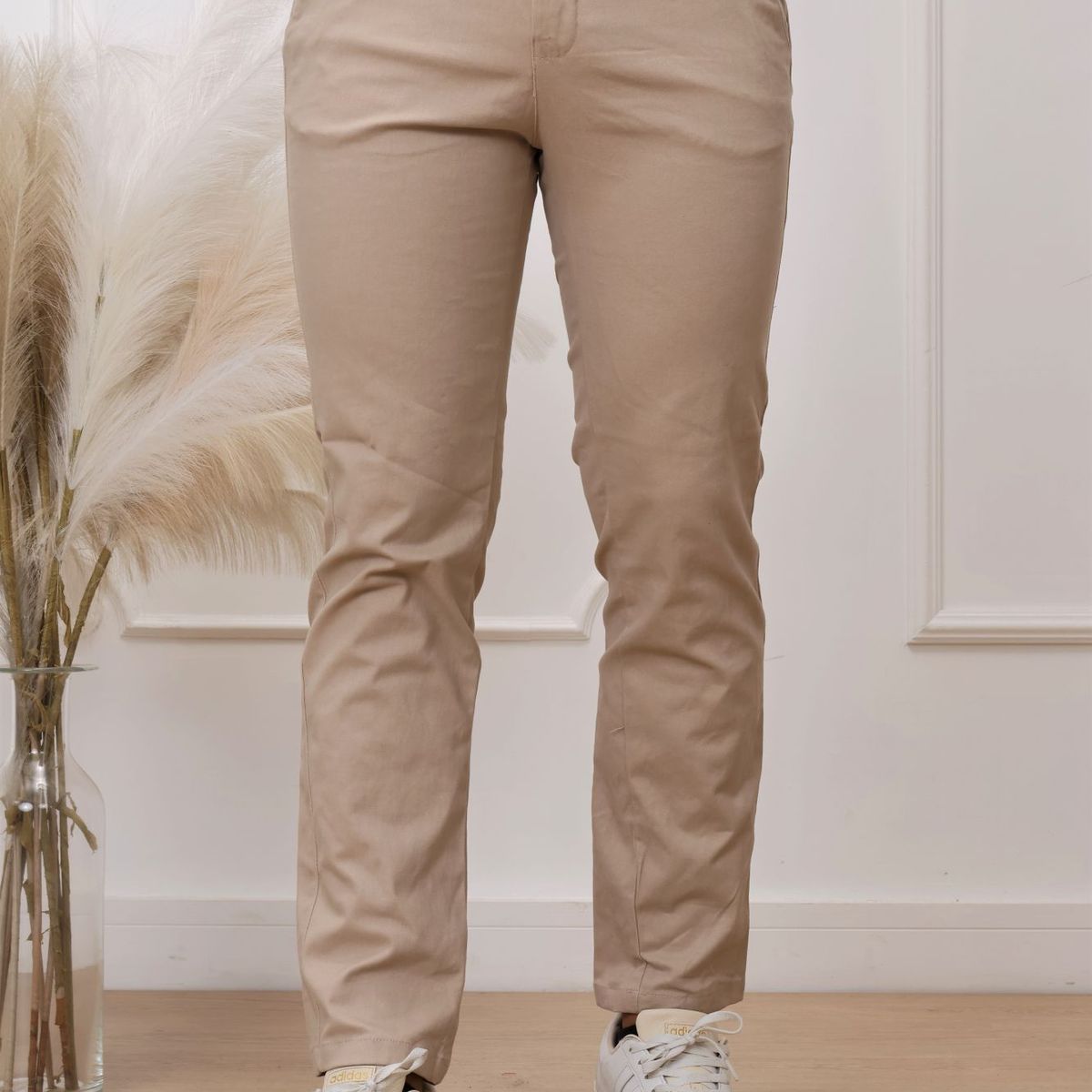 GENERICO - Pantalon Heds Drill Clasico Beige