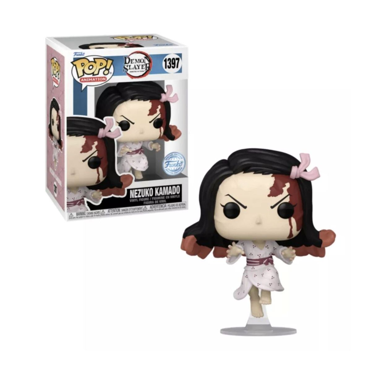 FUNKO - Nezuko Blood Funko Pop 1397 Demon Slayer Special Edition