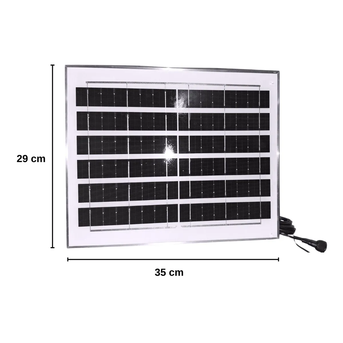 CUBULL - Reflector LED 100w con panel solar Cubull