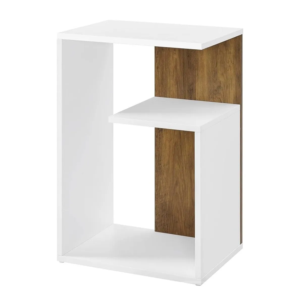 73 EXPERIENCE - Mesa auxiliar Cablack - Blanco & Caramelo - 73 Experience