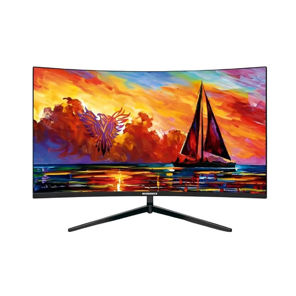 MICRONICS - Monitor Micronics DG27FC 27 pulgadas FHD Curvo 75 Hz VGA HDMI