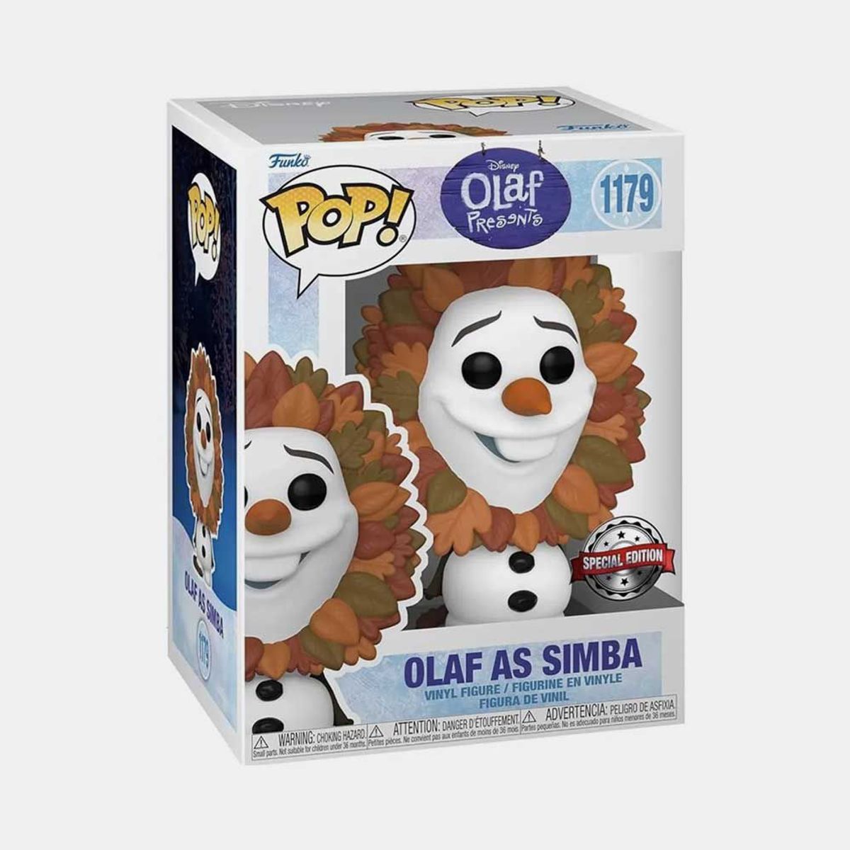 FUNKO - FUNKO POP DISNEY OLAF PRESENTS - OLAF AS SIMBA SE