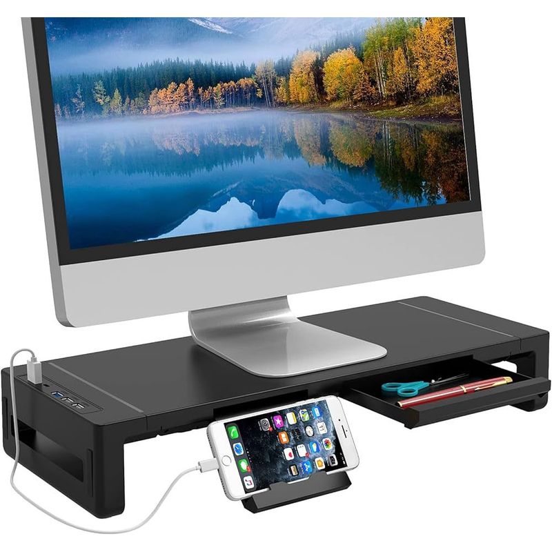 GENERICO - Soporte De Monitor Multifunción 4 En 1 RGB