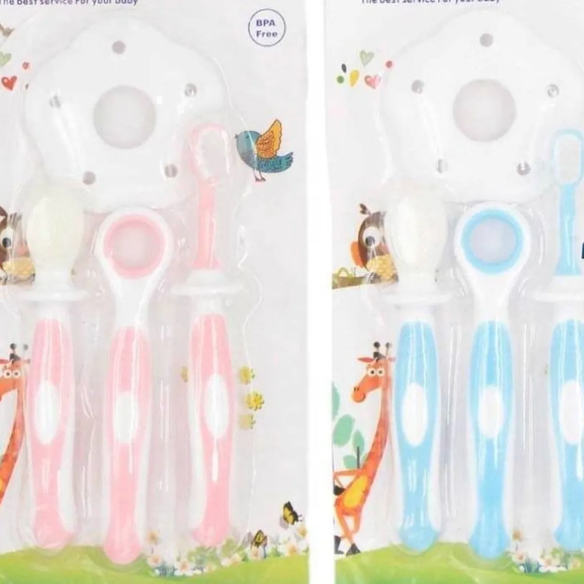 GENERICO - Juegos de Cepillos Dental para Bebés