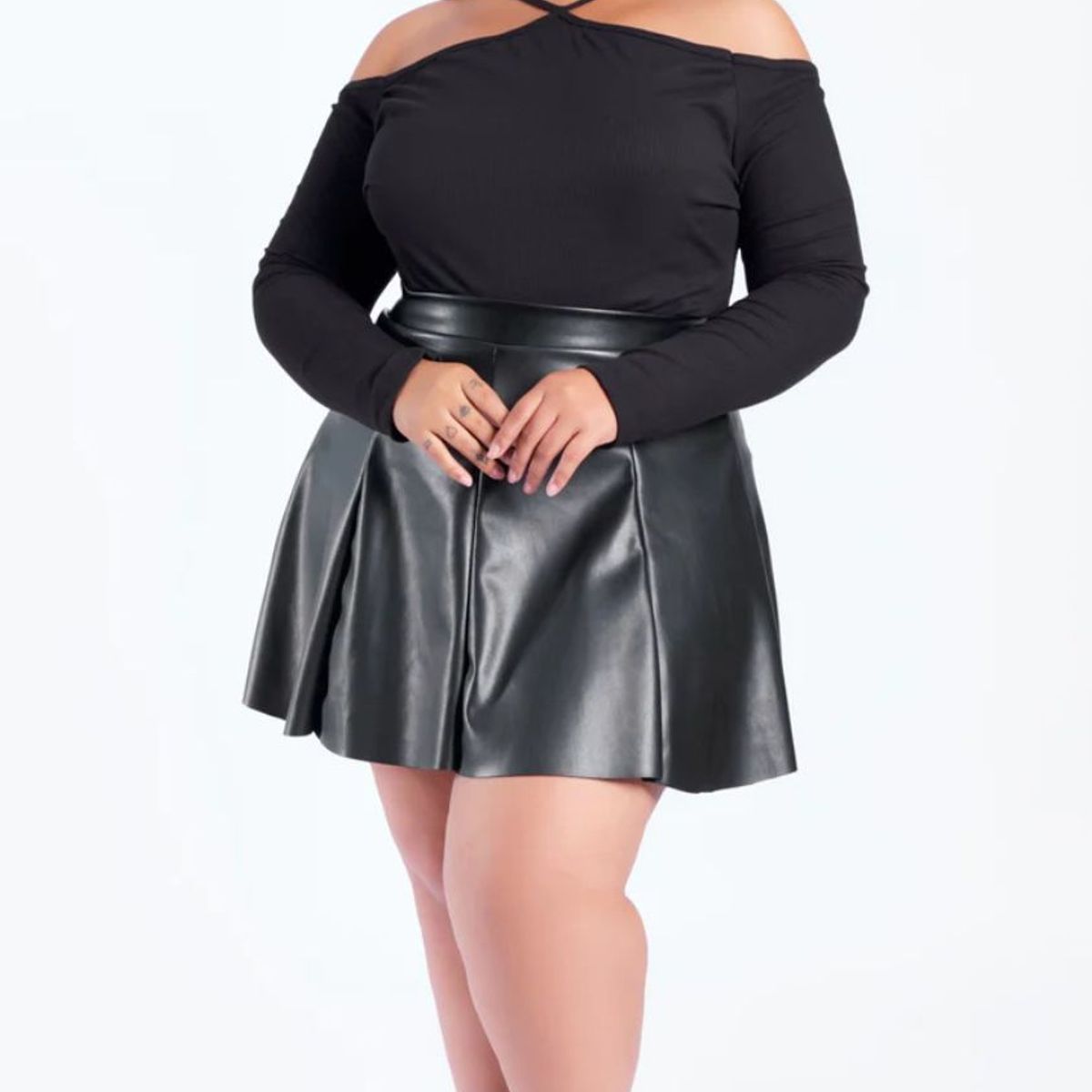 MISS LADY - Falda Katherine Biocuero - Negro