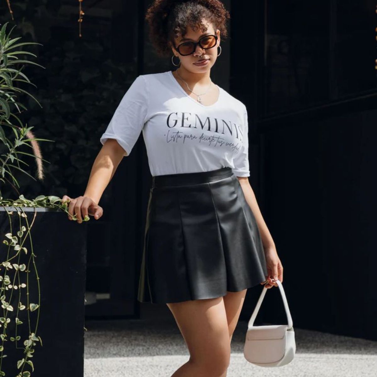 MISS LADY - Falda Katherine Biocuero - Negro