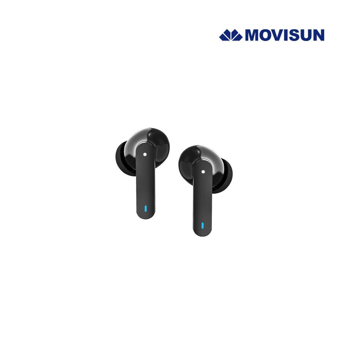 MOVISUN - Audífono Bluetooth MOVISUN EAR BOX BUDS 2 Negro