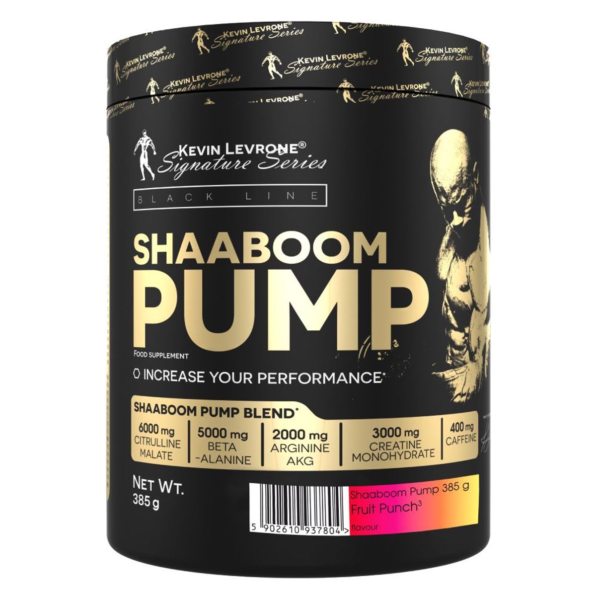 KEVIN LEVRONE - Pre entreno Kevin Levrone Shaaboom Pump 385 gr - 44 servicios