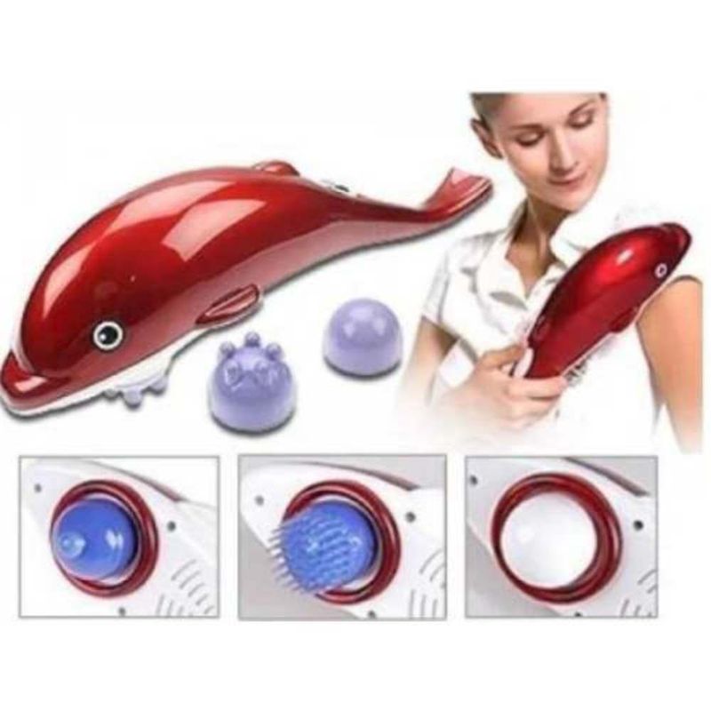 GENERICO - Masajeador Electrico Infrarojo Delfín para Espalda