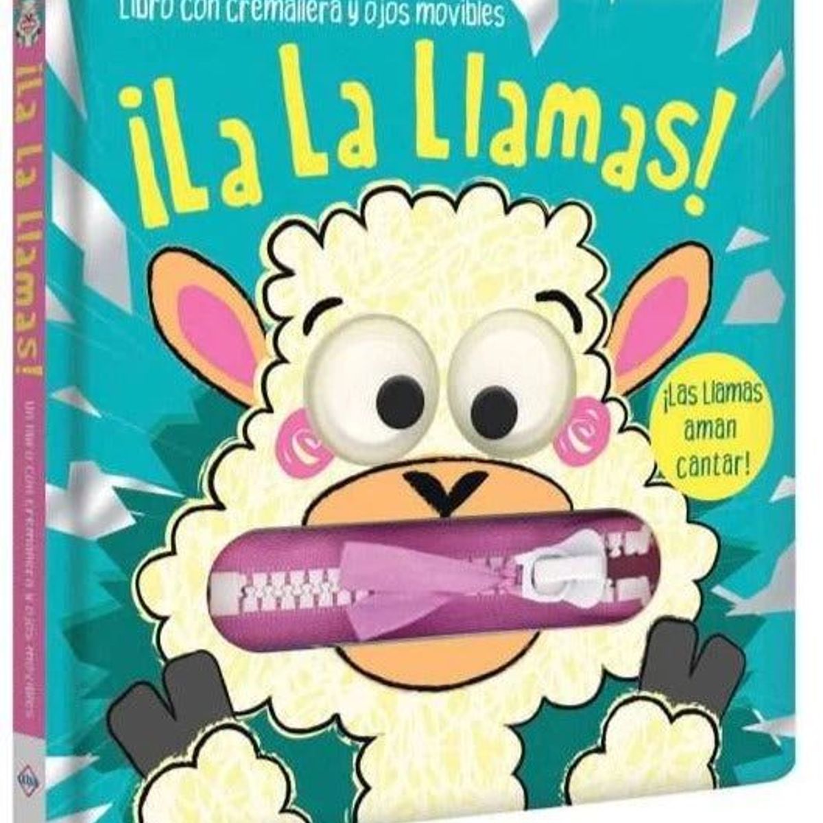 GENERICO - Libro infantil La La Llamas libro interactivo llamas