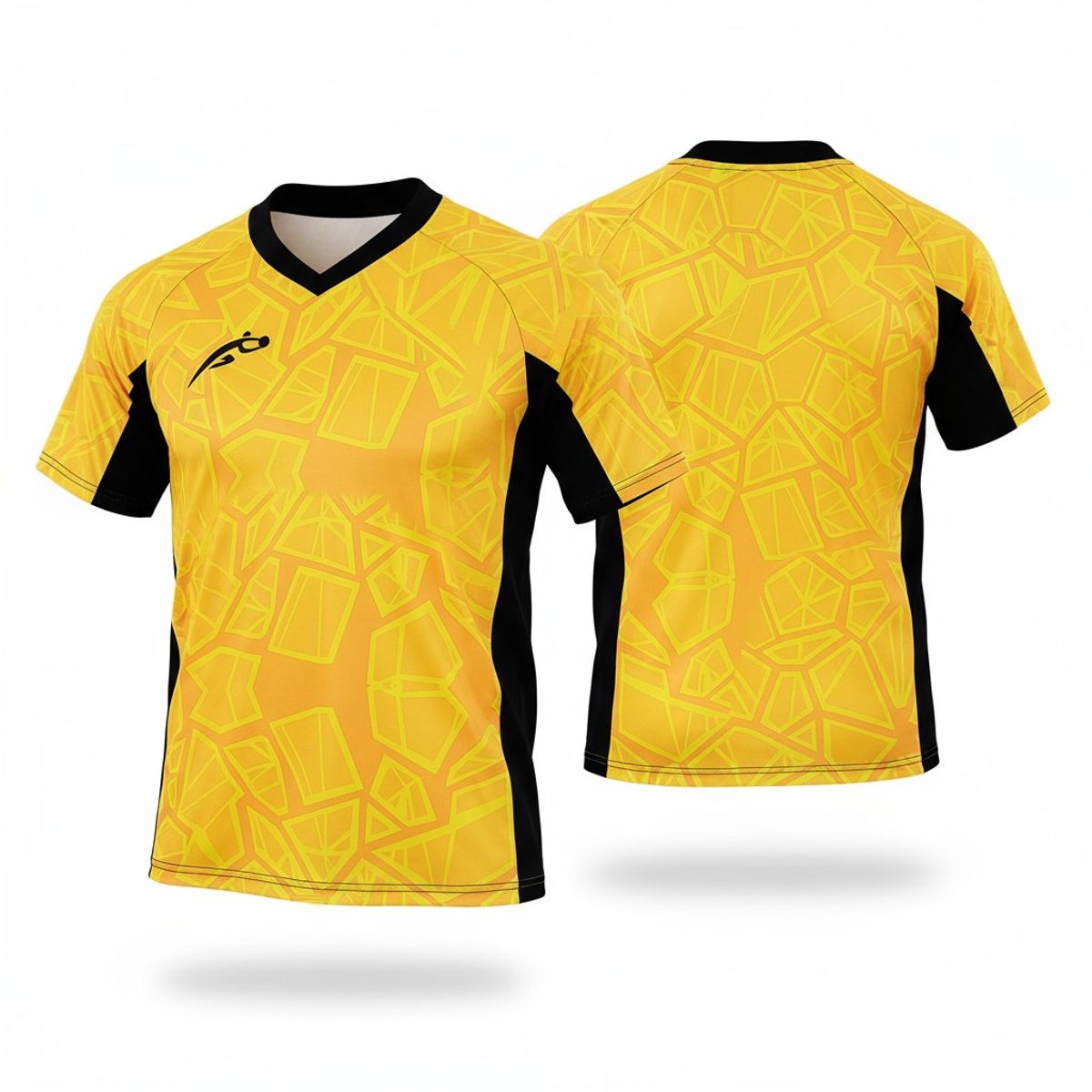 GENERICO - Polo deportivo manga corta GKMC amarillo