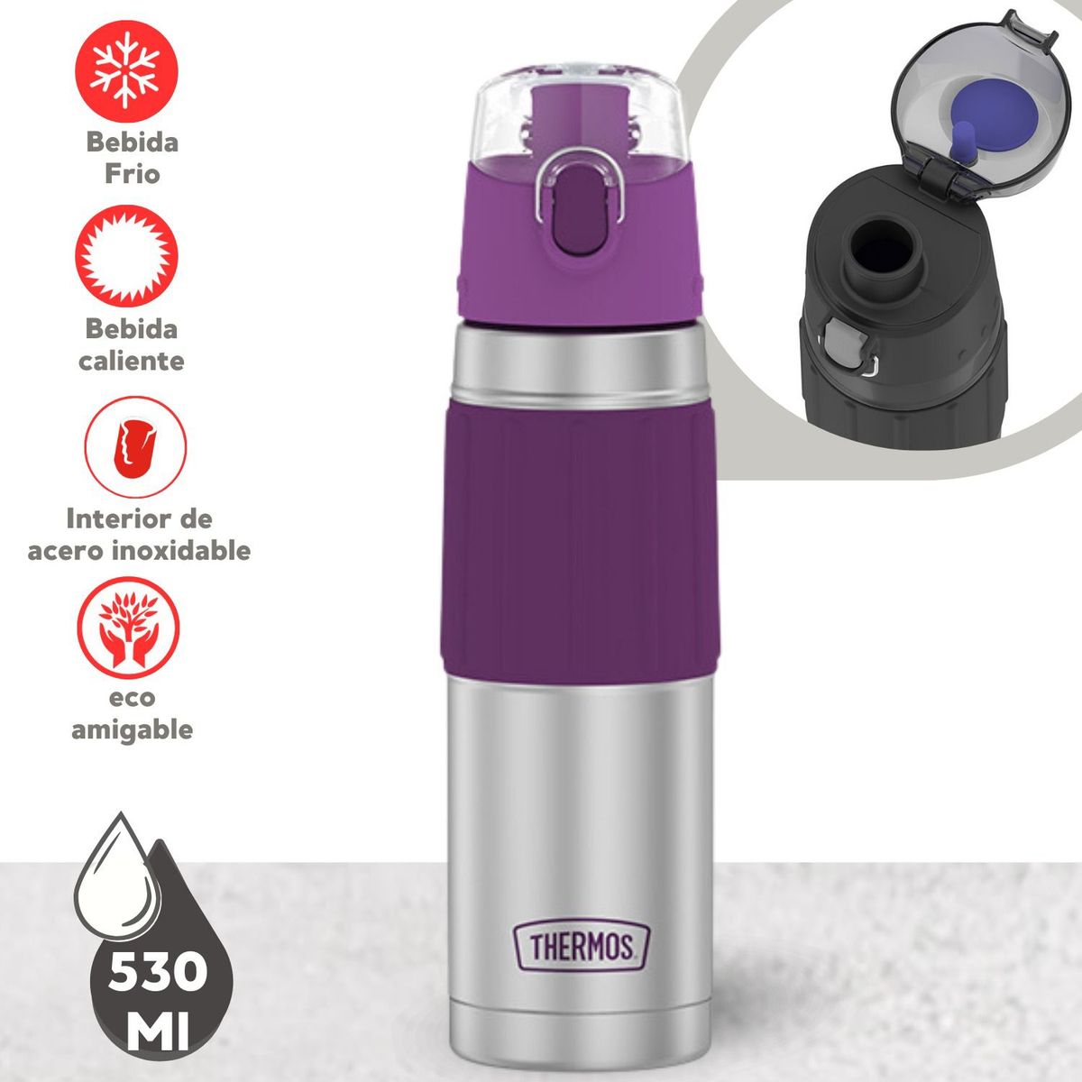 THERMOS - Botella Hidratante Cgrip Freeze Thermos