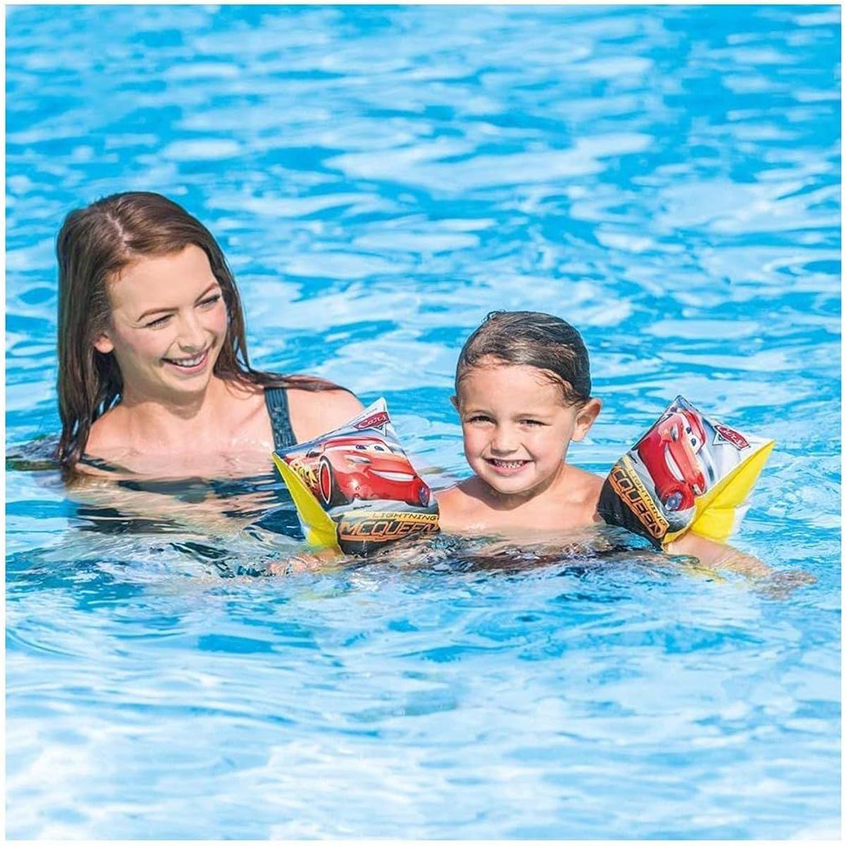 GENERICO - INTEX - FLOTADOR DE BRAZOS CARS 3 - 6 AÑOS