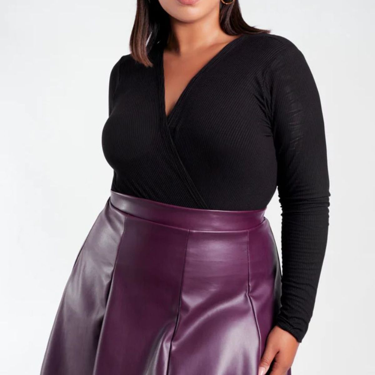 MISS LADY - Falda Katherine Biocuero - Morado