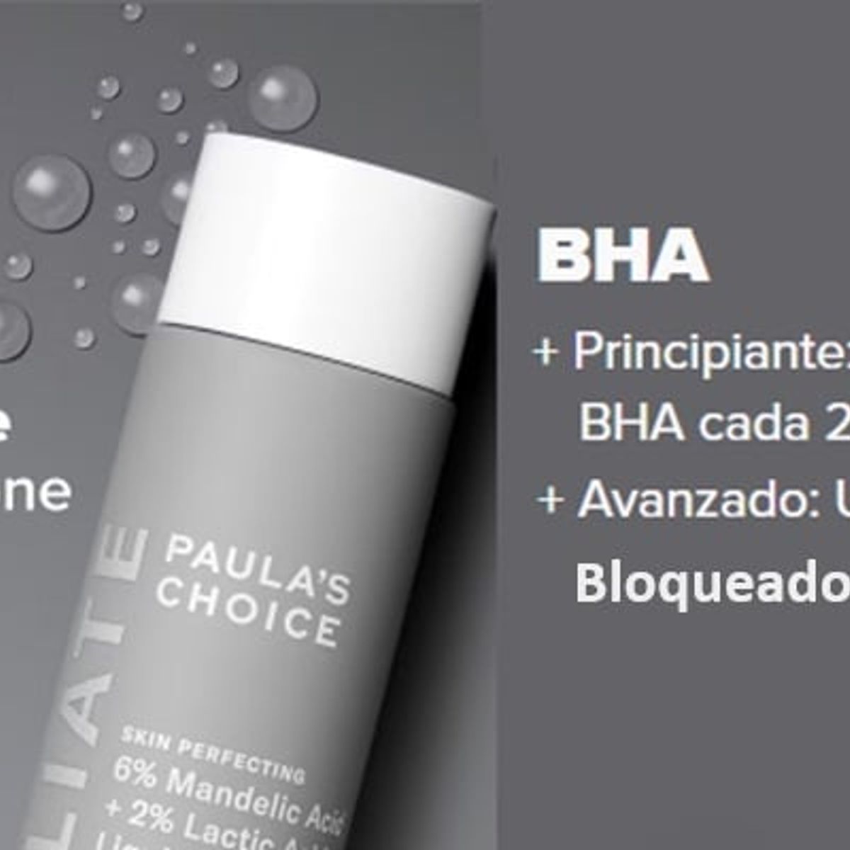 PAULA'S CHOICE - Exfoliante AHA 6 % Mandelic Acid + 2% Lactic Acid