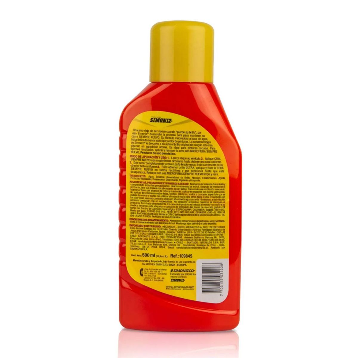 SIMONIZ - Pack De Limpieza Automotriz Silicona + Cera + Ambientador