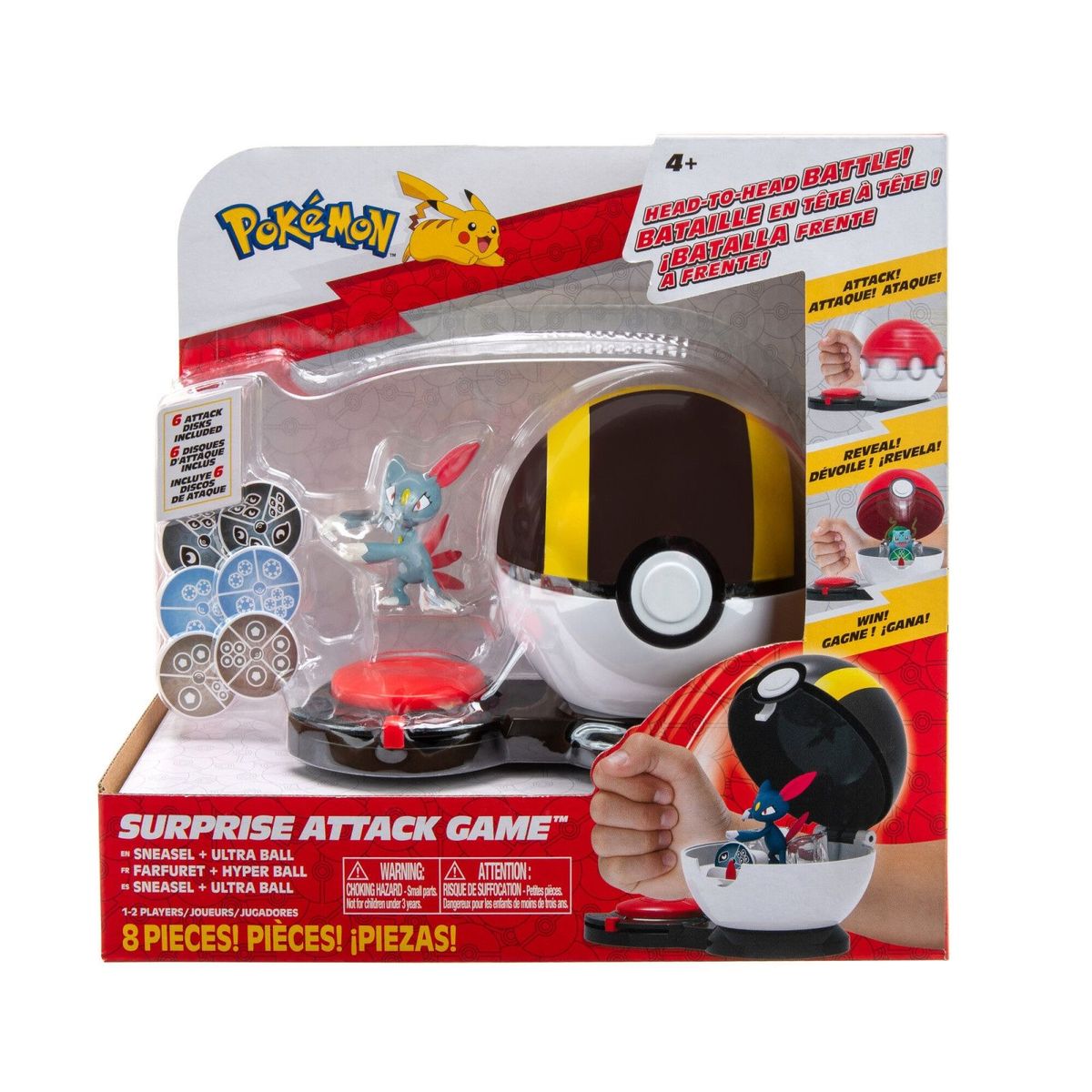 POKEMON - Pokemon Clip Go Sneasel Set