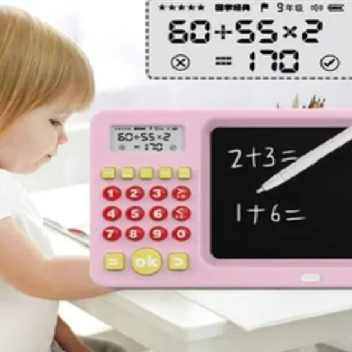 GENERICO - Pizarra Digital Didáctica e Interactiva con Voz para Niños