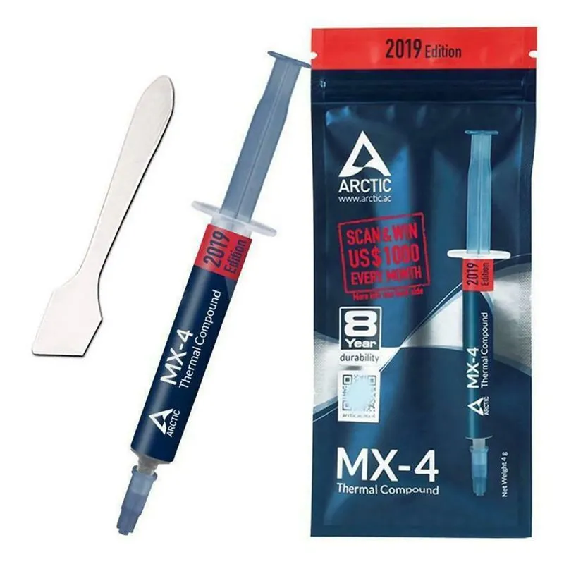 GENERICO - Pasta Termica Arctic MX-4 4g MX 4 Silicona refrigerante CPU