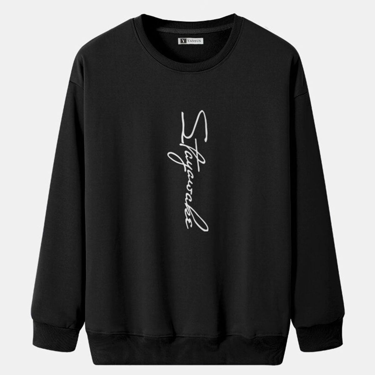 YANSUS - Polera Hombre Yansus Estampado Firma