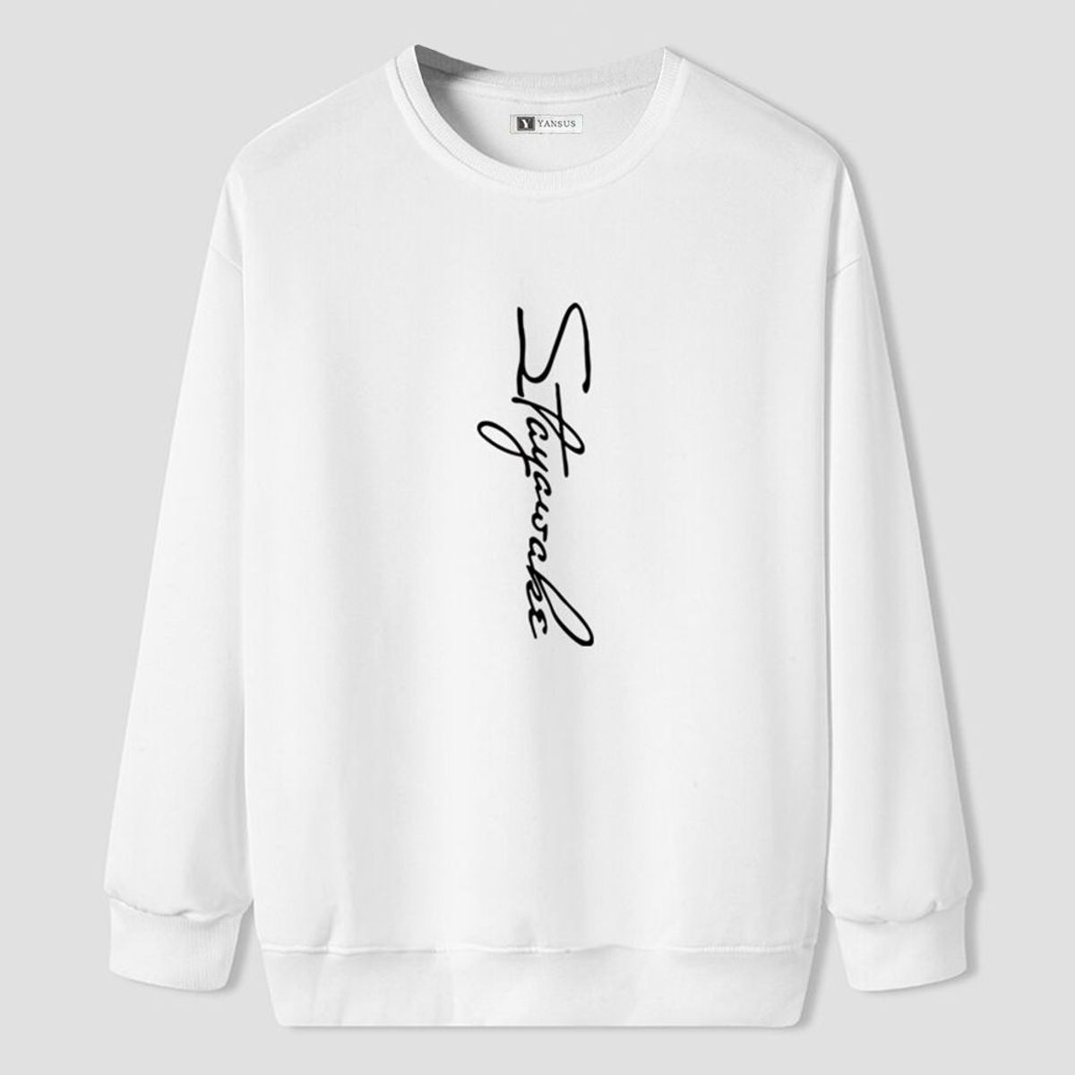 YANSUS - Polera Hombre Yansus Estampado Firma