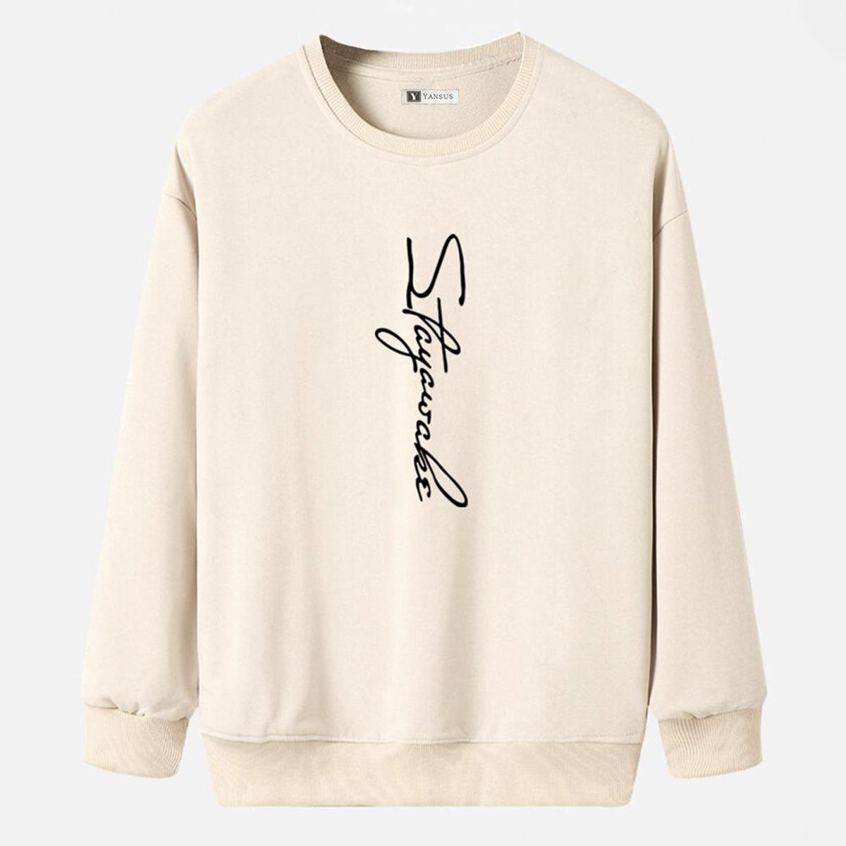 YANSUS - Polera Hombre Yansus Estampado Firma