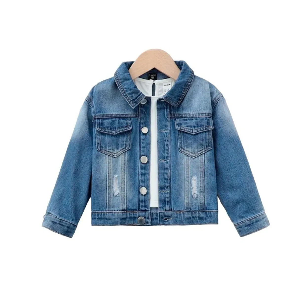 GENERICO - Casaca jean azul denim