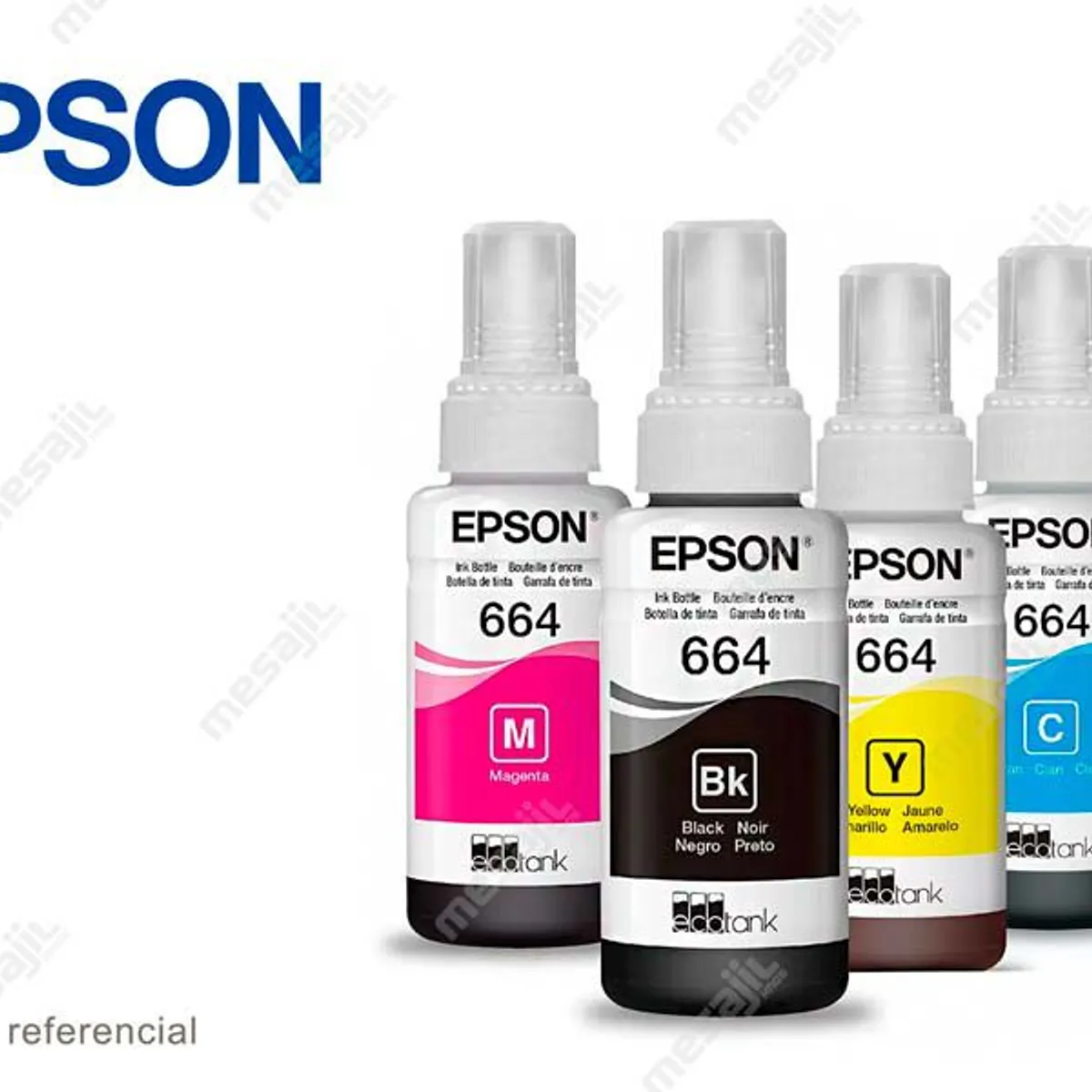 EPSON - KIT DE 4 TINTAS EPSON 664