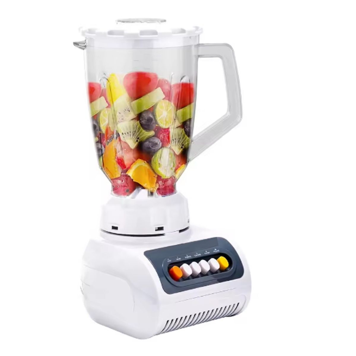 NATIONALIZER - Licuadora Nationalizer 400 W Vaso de Vidrio NT-880G - Blanco