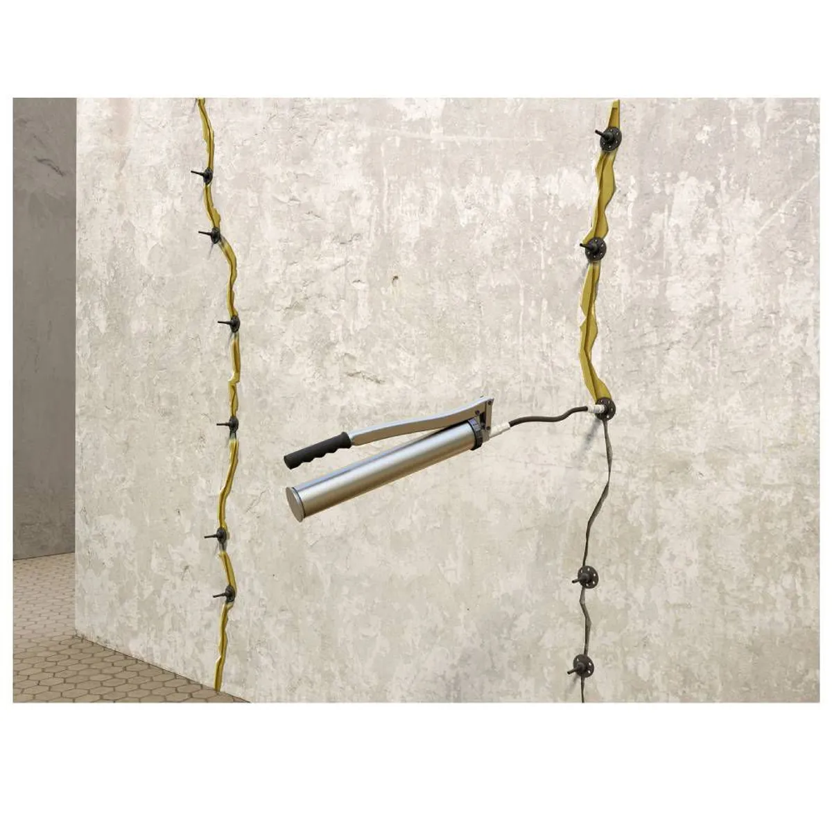 SIKA - Resina inyectable para sellar grietas Sikadur 52 transparente 1Kg