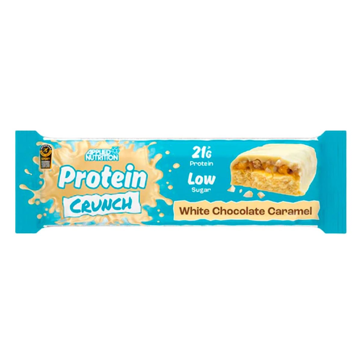 APPLIED NUTRITION - Barra de Proteina Crunch x12 White Chocolate Caramel