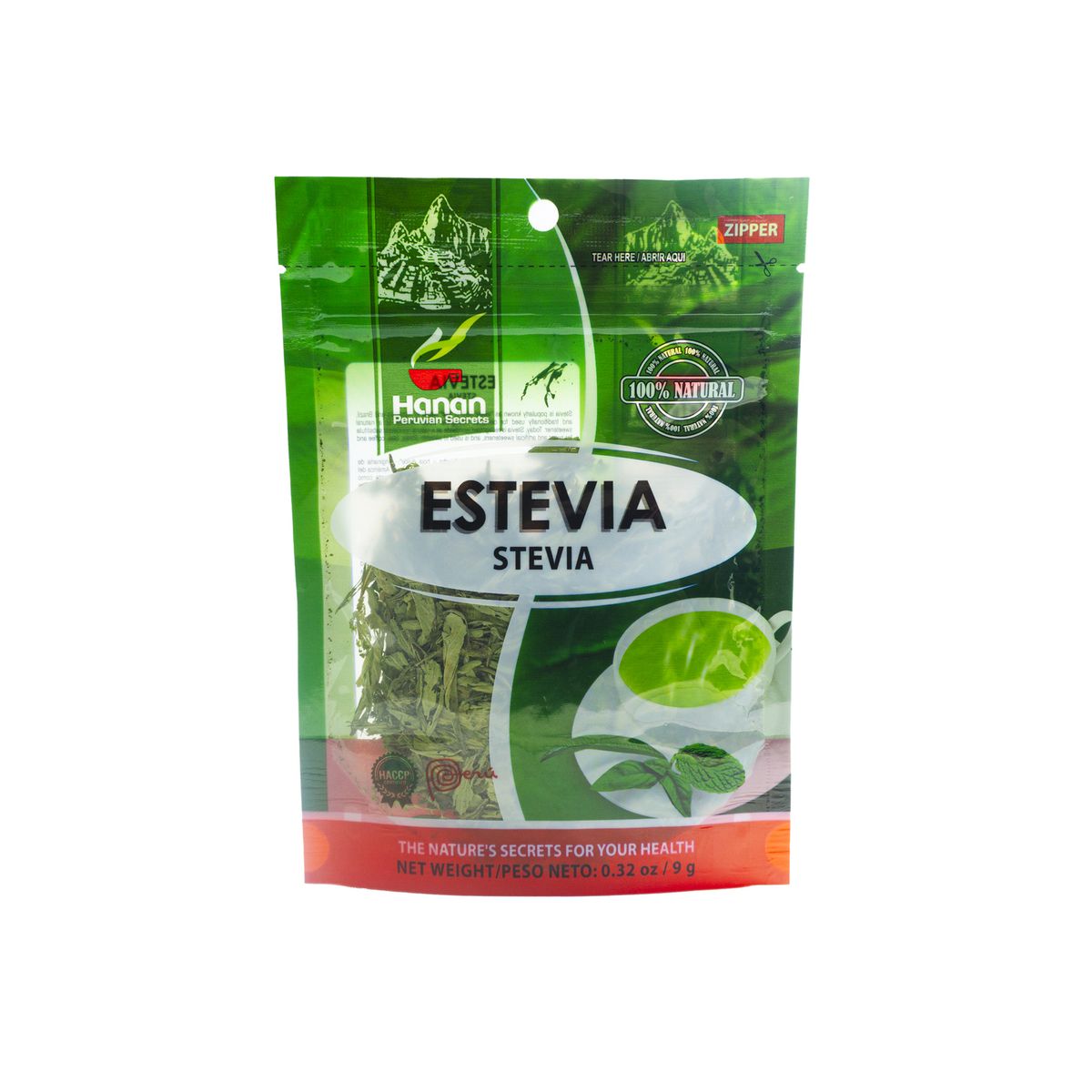 HANAN PERUVIAN SECRETS - Estevia Infusión Hanan Tripack 9g